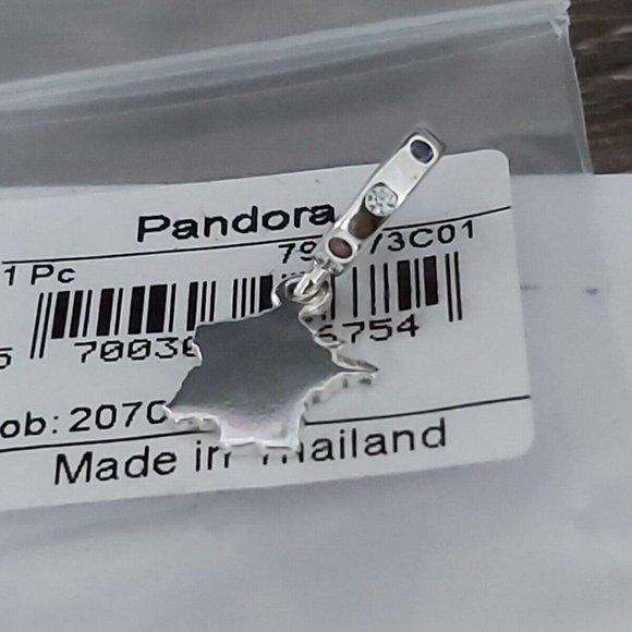 AUTH PANDORA STERLING SILVER *FRANCE EXCLUSIVE* "C'EST LA VIE " Charm - Picture 5 of 9